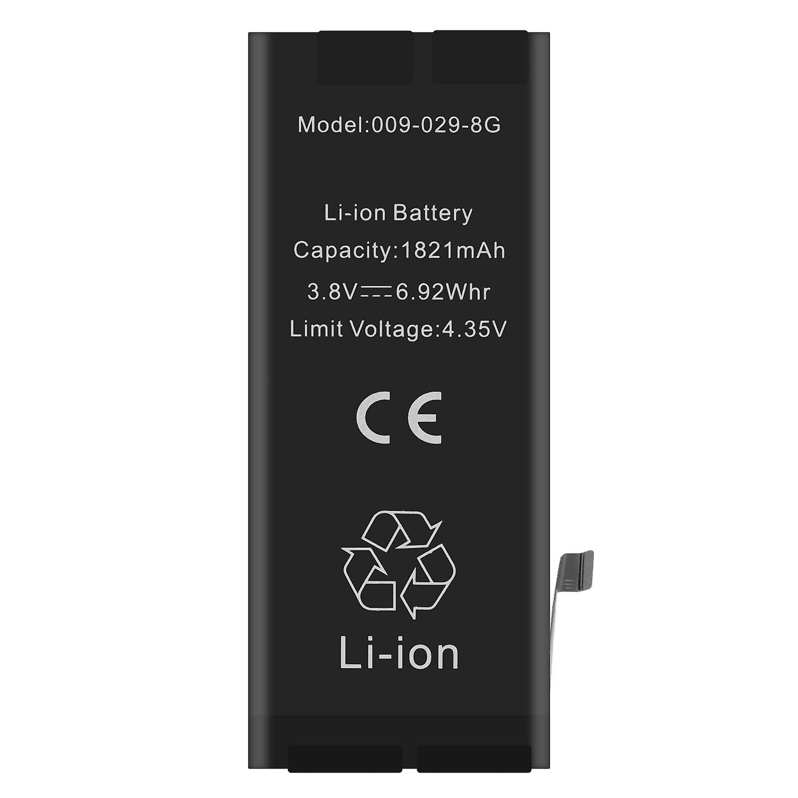 Battery for iPhone 8 Capacity 1821mAh, Black