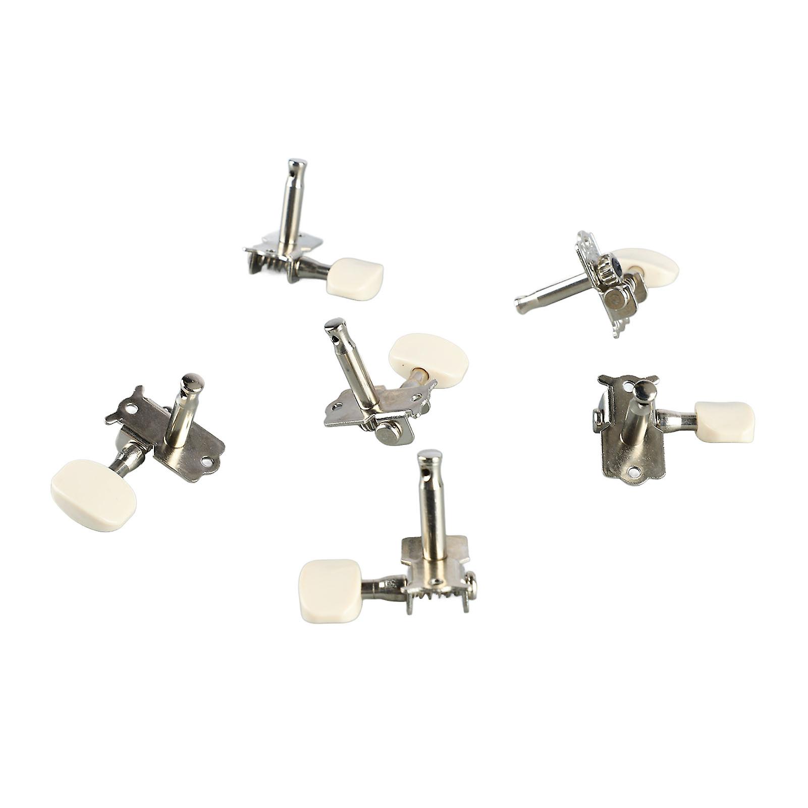 6Pcs Guitar Locking Tuner Sealed Machine Head Tuner Guitar String Tuning Peg Key Accessory 