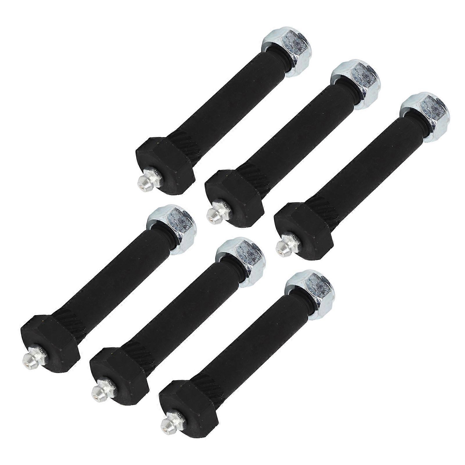 Trailer Axle Spring Shackle Bolt with Locknut Steel Grease Type Eye Wet Bolt for 2000 3500 5200 6000 7000 Axles