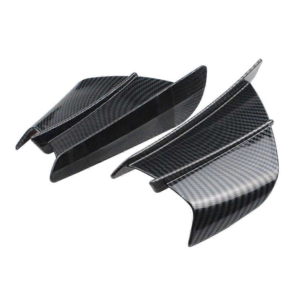  Motorcycle Side Winglets Air Deflector Wing Kit Spoiler