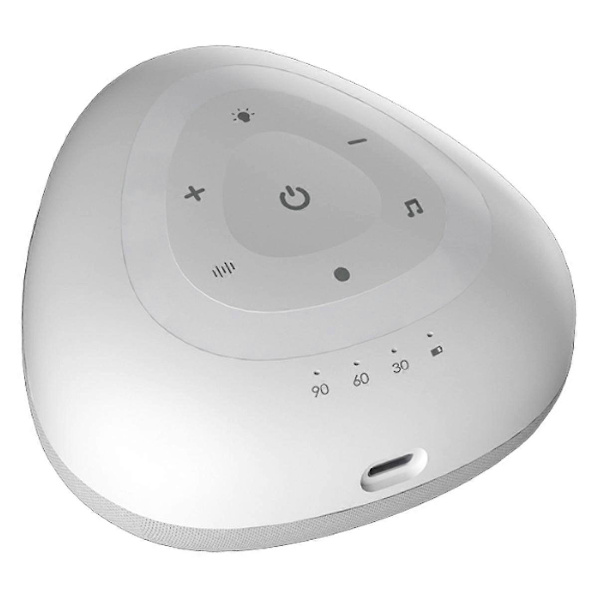 Machine à bruit blanc, Machine à sons pour bébé avec veilleuses, Machine à sons avec minuterie de sommeil pour la relaxation du sommeil