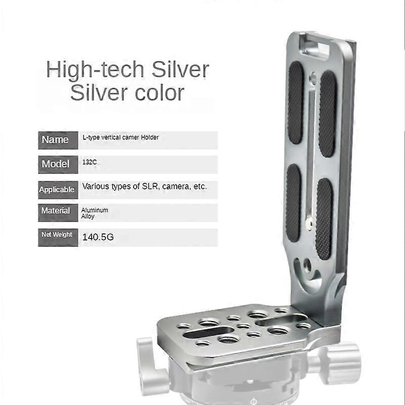 Universal Camera Quick Release L-Plate, Quick Mount, 1/4\Screw