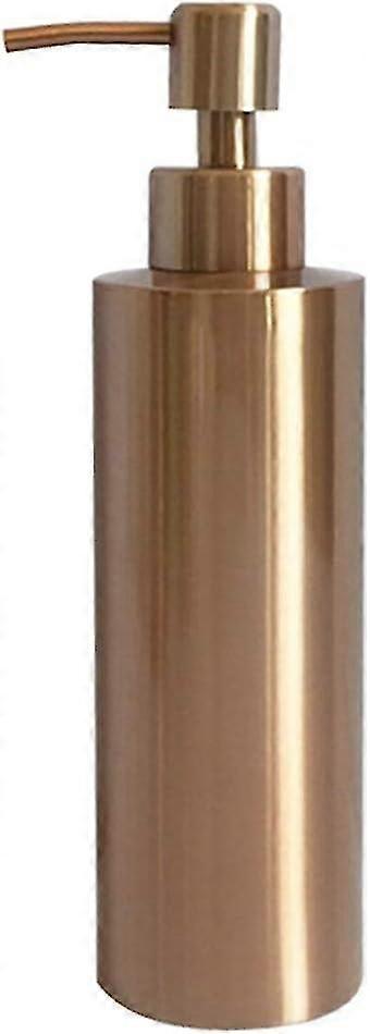 Mutfak ve Banyo için Gül Altın 350ML Paslanmaz Çelik Sıvı Sabunluk