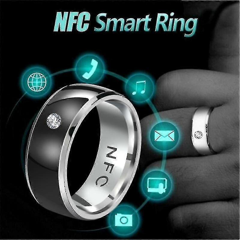 Otoky νέο ανδρικό δαχτυλίδι Nfc τεχνολογίας δαχτυλιδιών ζευγαριών έξυπνο ψηφιακό δαχτυλίδι για το λειτουργικό δαχτυλίδι ανοξείδωτου του τηλεφώνου Android