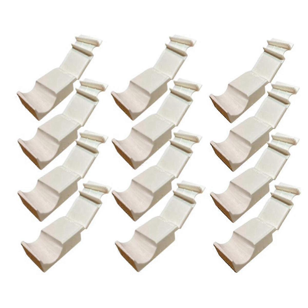 12 قطعة مقشرة جراد البحر ، جراد البحر Shucker ، جراد البحر المقشر ، أداة مقشرة جراد البحر المطبخ المحمولة