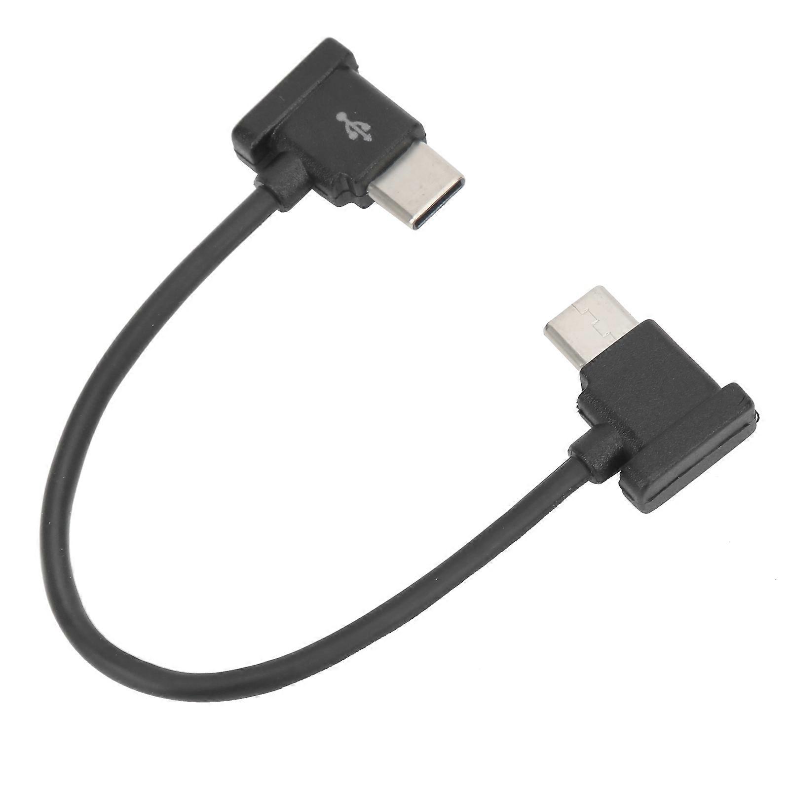 15 سم Typec إلى Typec Data Wire للهاتف المحمول والكمبيوتر اللوحي مناسب لجيب Pocket2 Osmo