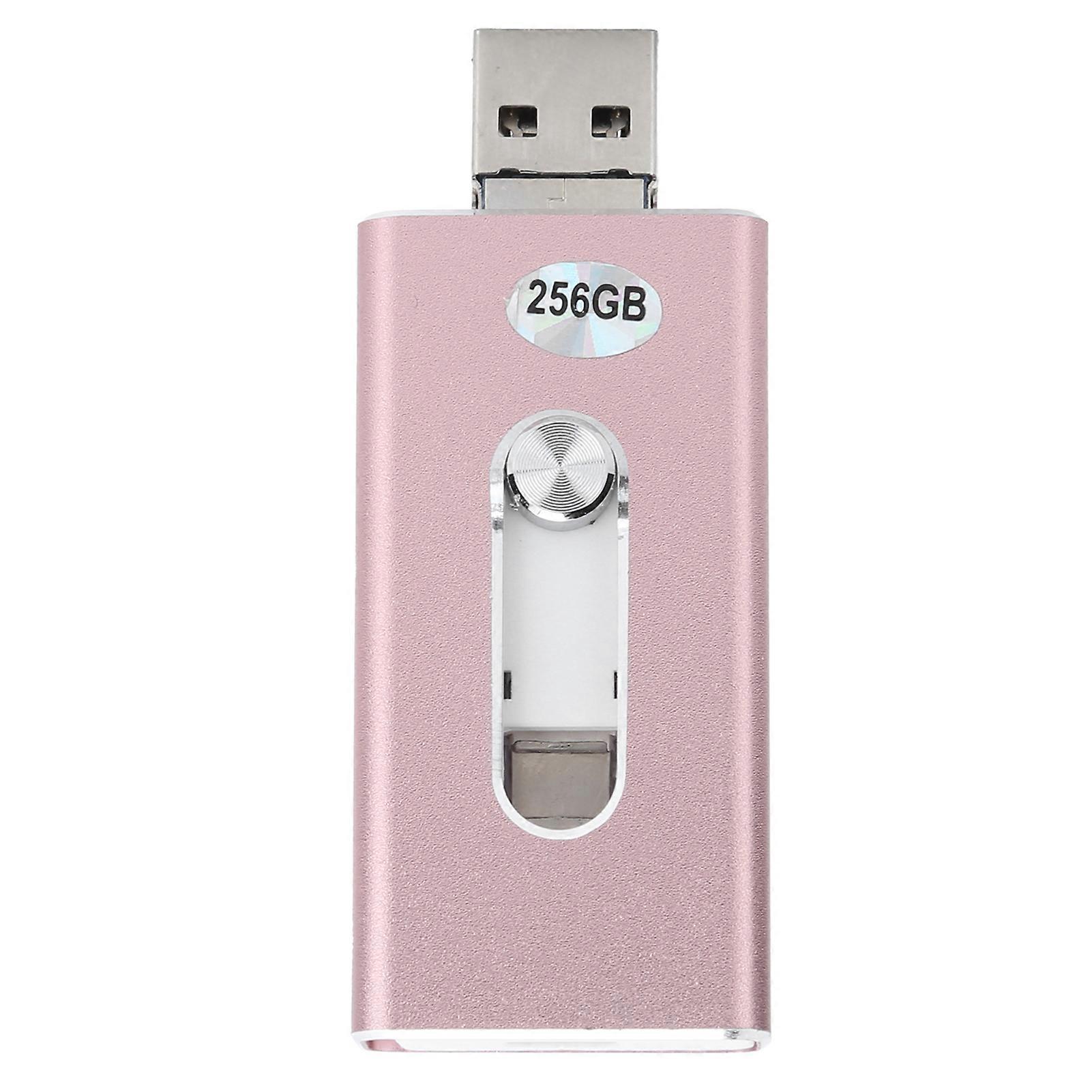 3 in 1 Micro U Disk 256GB OTG Flash Drive USB for Memory Stick for Android/iOS/Windows