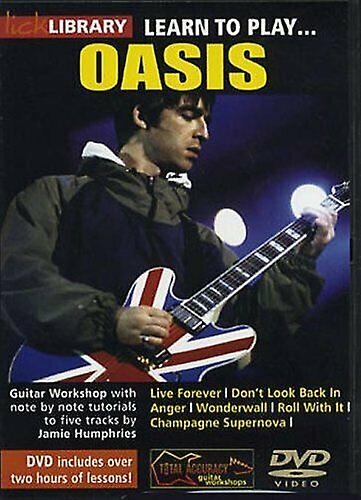Lick Library Learn to Play Oasis DVD cert E - Region 2