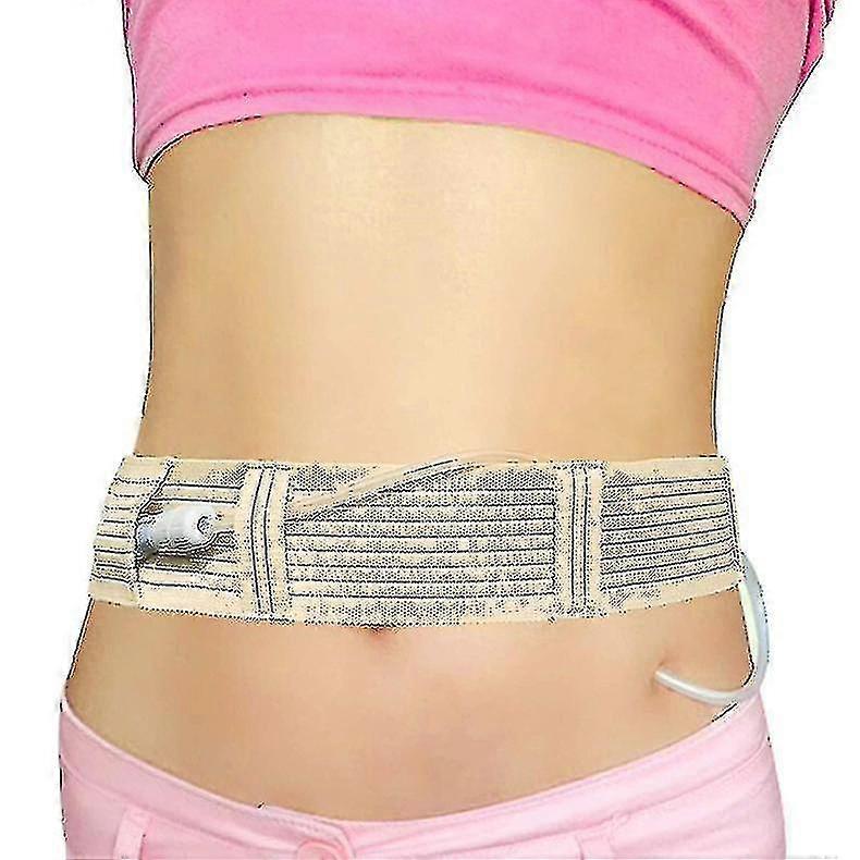 Peritonealdialysbälte andningsbart PD-kateterbälte Secure Peg matningsrörhållare Tillbehör för PD-dialyspatient Män Kvinnor