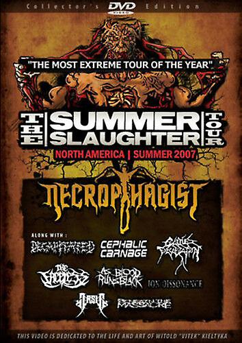 The Summer Slaughter Tour DVD (2008) Necrophagist cert E NEW - Region 2