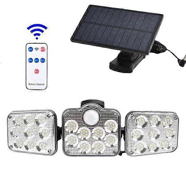 Solar courtyard light outdoor human body sensing 270 LED light