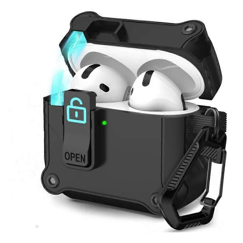 For AirPods 4th Generation Case,Strong Drop Protection, Auto-Open Series