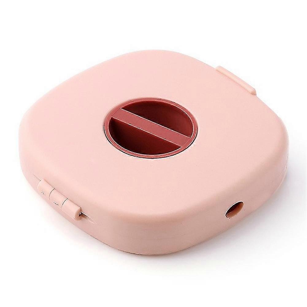 2 In 1 Cable Wrap Case With Phone Stand Compact Multipurpose Portable Take-up Wire Storage Box Desktop-organizer