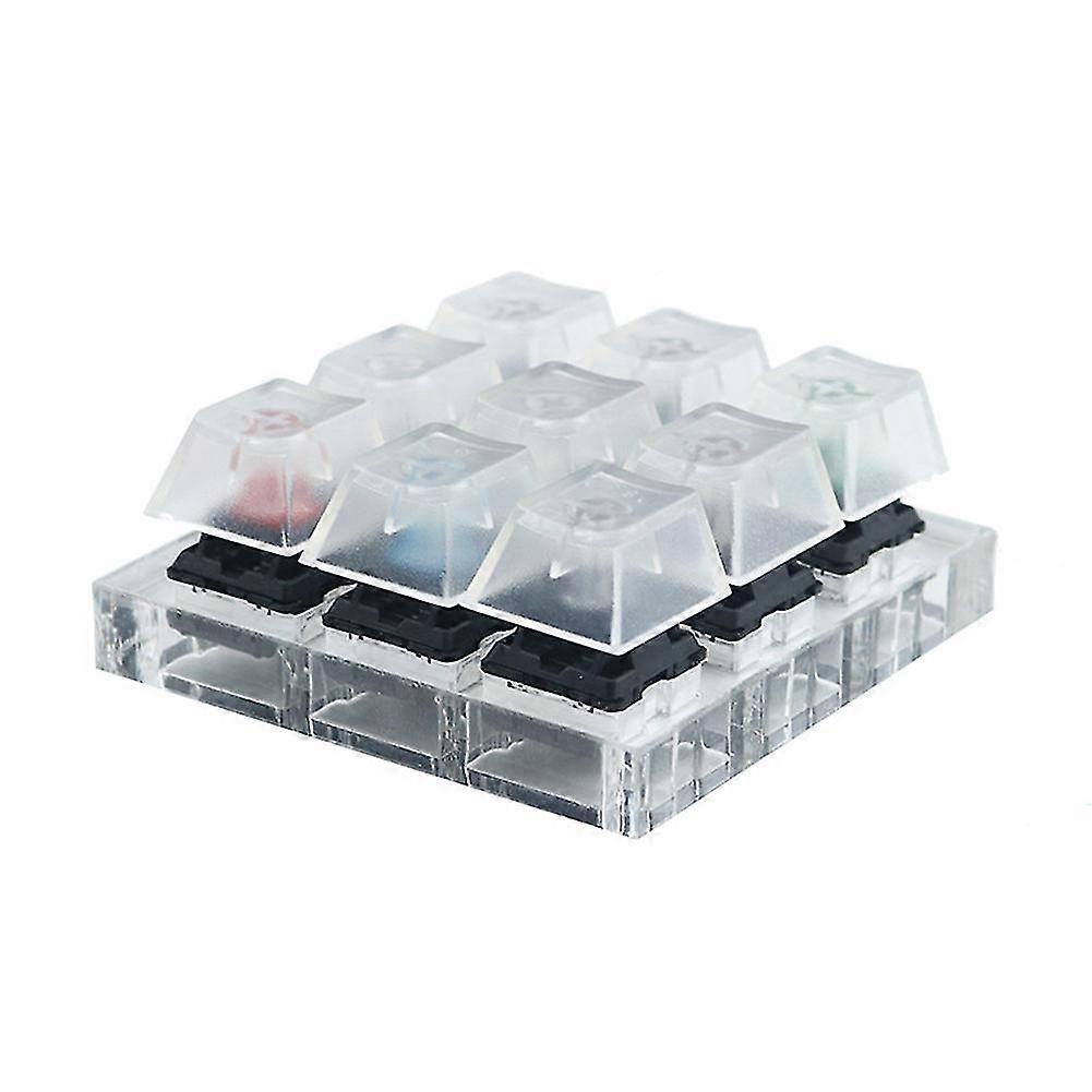 9-Key Switch Tester Sampler Keycap MX Switch for Cherry Mechanical Keyboard
