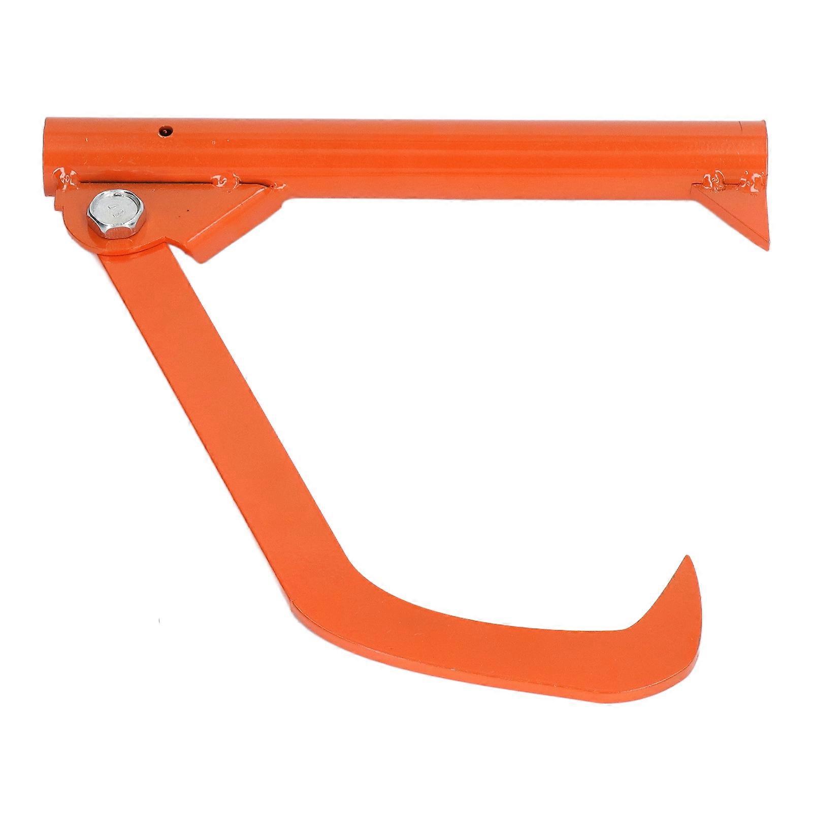 Log Hook Stainless Steel Effort Saving Portable Rust Resistance Logging Cant Hook Orange