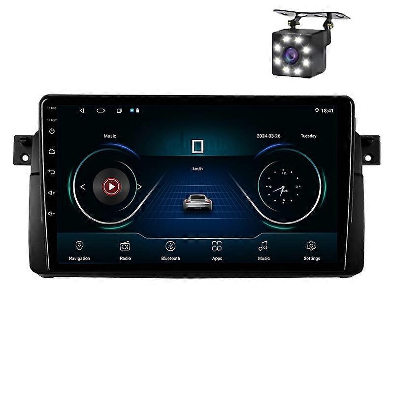 Car Radio For BMW 3-Series 3 Series E46 1998-2006 Video Player Carplay Navigation Auto
