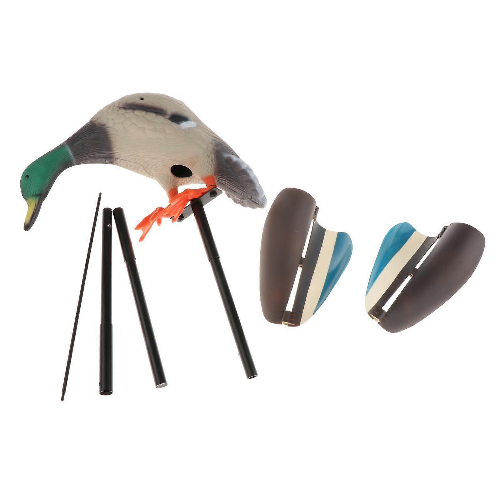Wind Duck Decoy Utendørs Wing Stokkand Flying Duck Decoy for jakthage