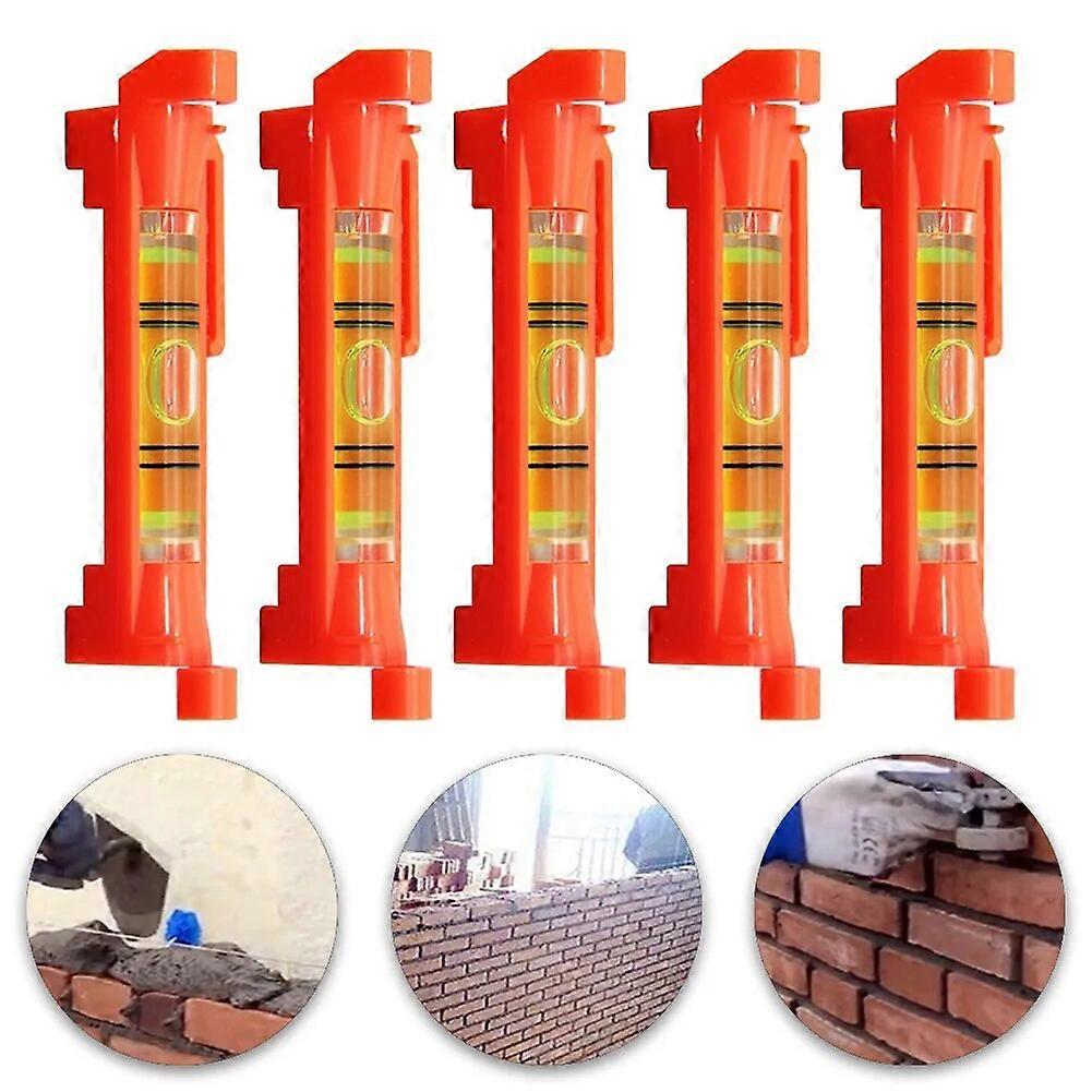 5pcs Hanging Line String Level For Building Construction String Level Mini Horizontal Bubble Spirit Levels Tools