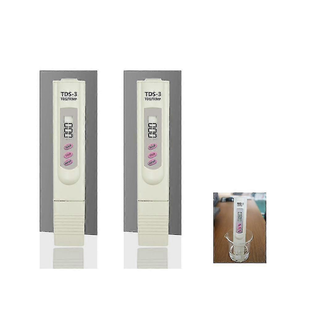 2pcs Tds Water Quality Detector Tds - 3 Water Quality Detector