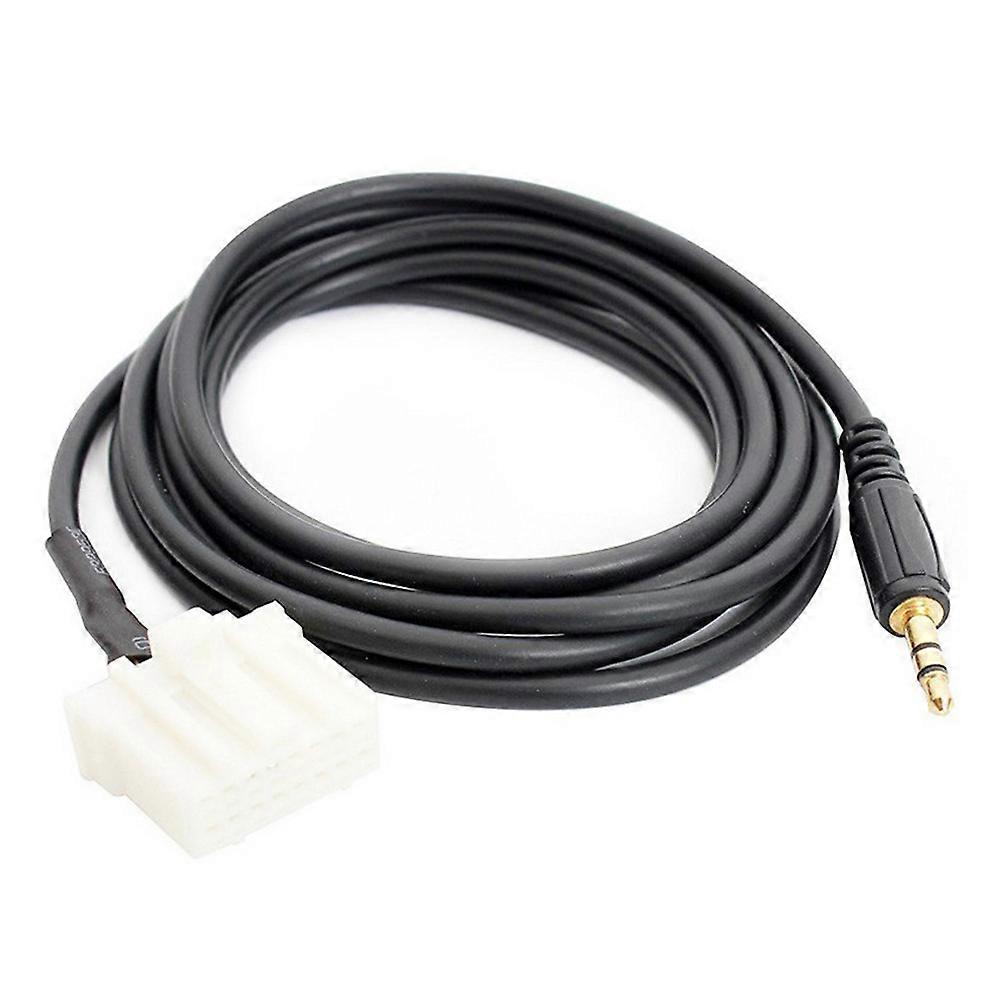 3.5MM AUX-Plug Audios Input Cable Durable Stable Audios Connecting Cable for Mazda3/6