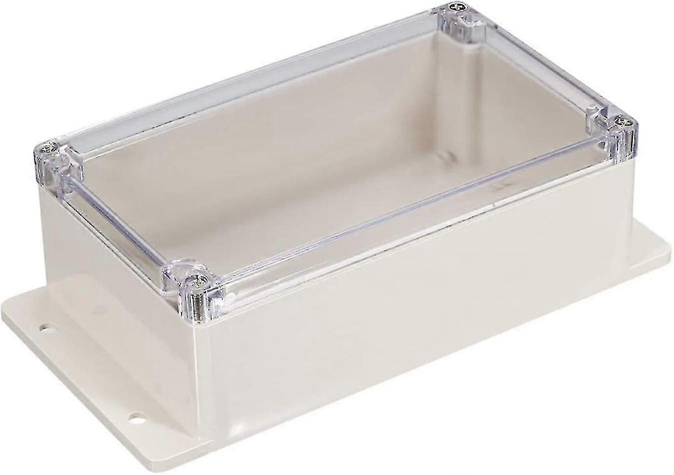 Waterproof Junction Box, Abs Electrical Project Box Housing Instrument Case Diy For Electronic Projects158*90*64