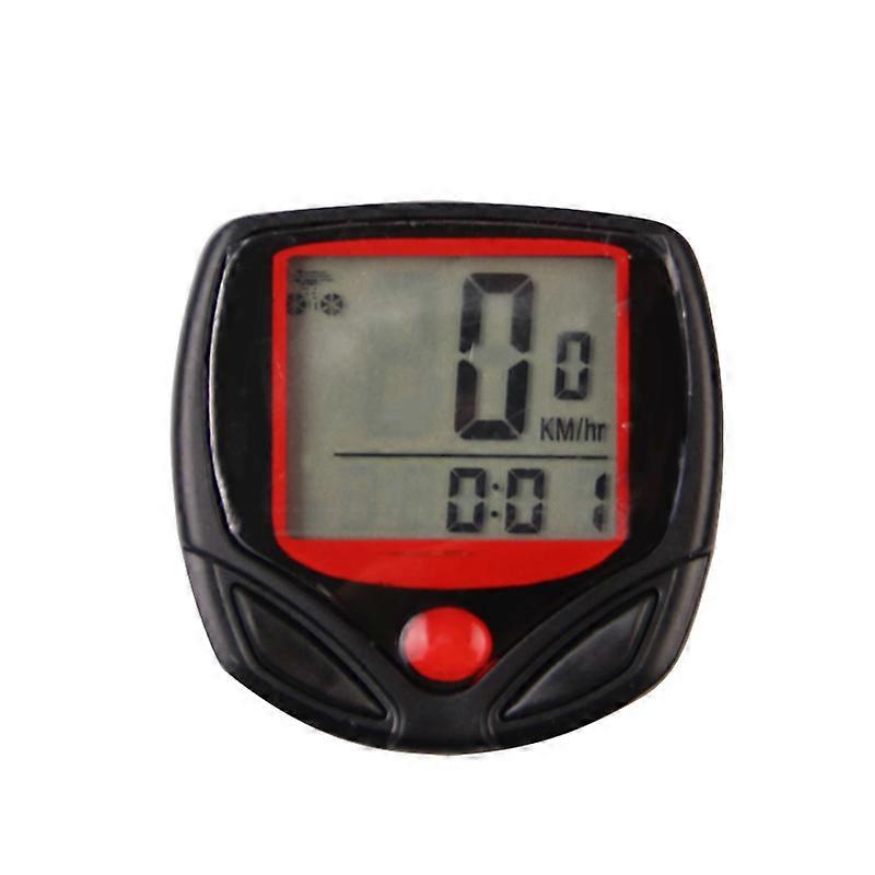 Bike Bicycle SPEEDOMETER Cycle Digital Odometer Computer MPH KMH Waterproof LCD