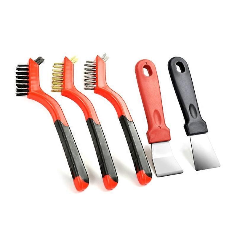 Wire Brush Set Perfect for Cleaning Welding Slag and Paint Rust