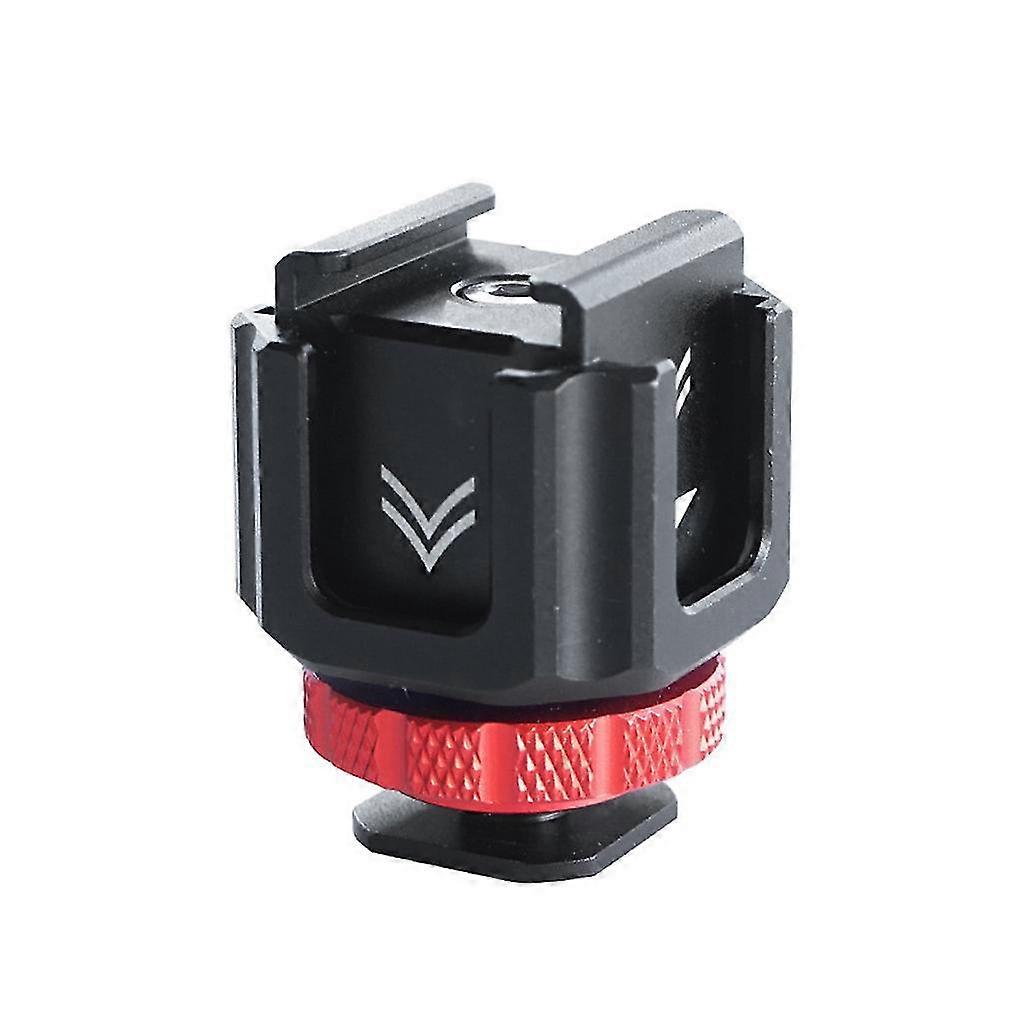 Camera Cold Shoe Bracket For Led Lights Microphones Monitors Audio Recorders