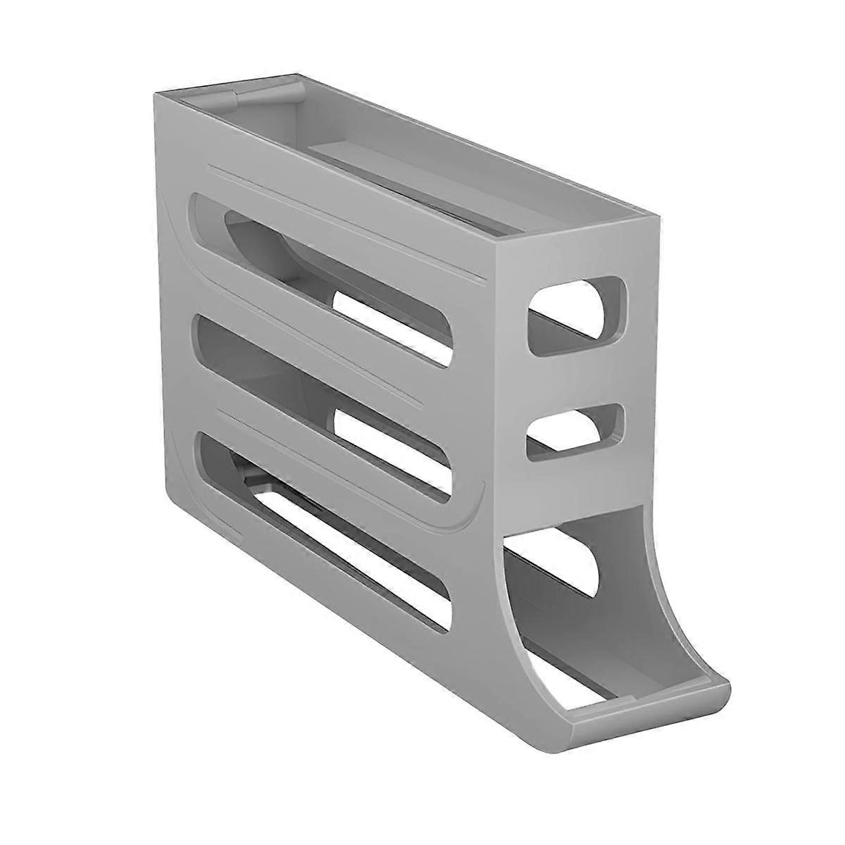 Egg DispenserAutomatic Rolling Egg Tray Organizer, Space Saving Refrigerator Egg , Holds 28 Eggs Si