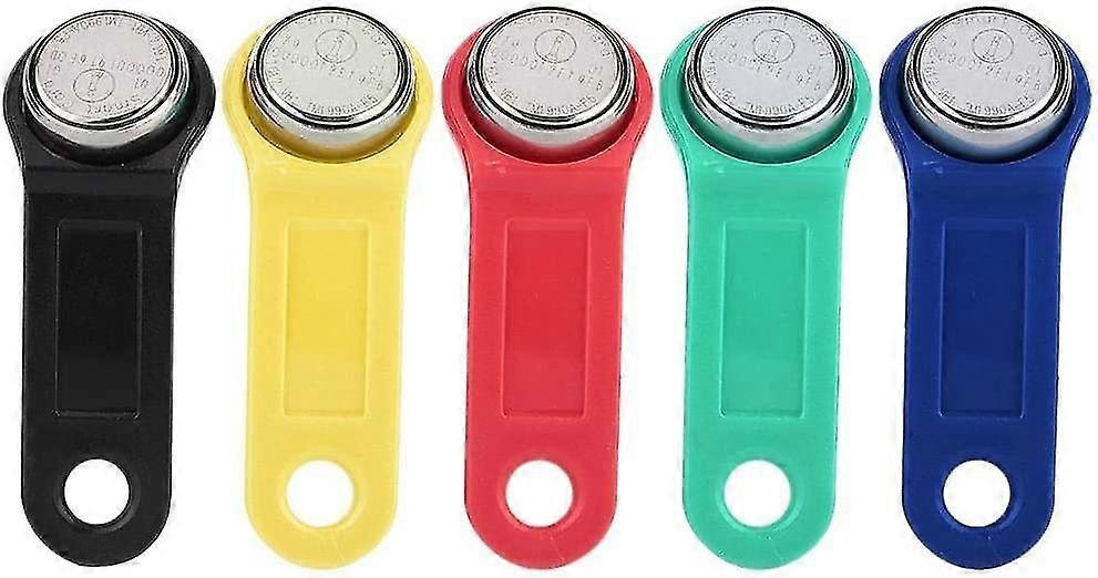 Lot De 5 Cartes De Copie Touch Memory Tm Pour Ibutton Rinscriptibles Rfid Clone, Peut Tre Reprogramm Des Fins De Scurit