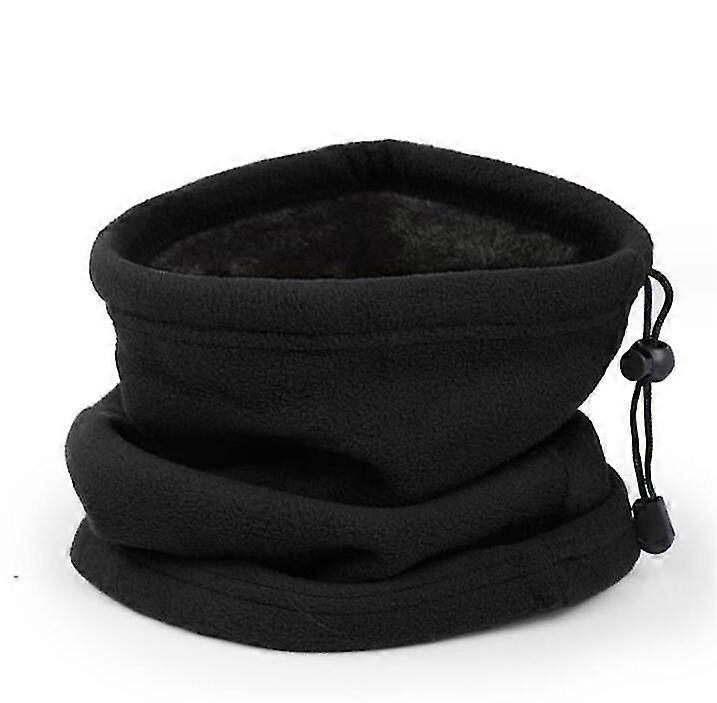 Men's Warm Padded Scarf Thickened Wool Bib Neck