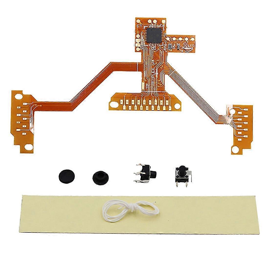 For Ps4 Old Version Handle Burst Cable Self-installation Set With 2 Buttons And Stickers Rapid Fire