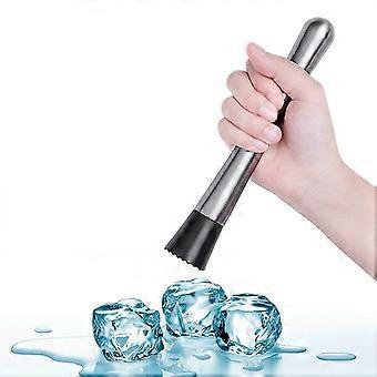 Cocktail in acciaio inossidabile Muddler, Bar Stick Fruit Mixer Pestello Muddler Strumento barista ideale Barware1pcssilver | IT