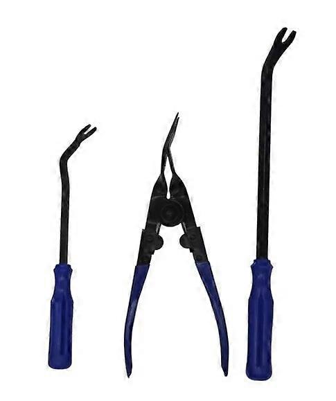 11/19db autórádió javító eszközök szétszerelési javító eszköz trim klip rádió telepítő Pry készlet fogó rögzítő eltávolító autó szerszámkészlet