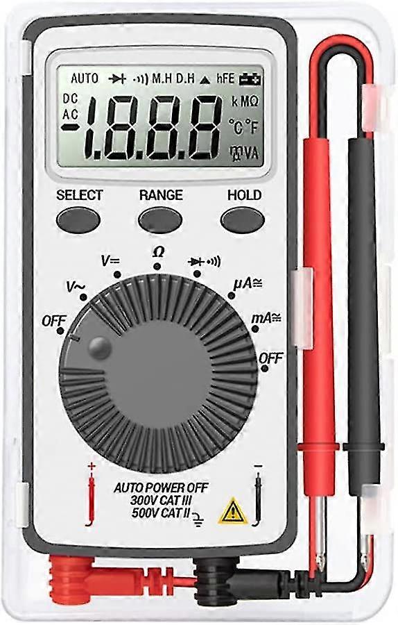Aneng Mini Portable Digital Multimeter Pocket Multi-tester Super Slim Voltmeter Ammeter Smart Digital Multimeter