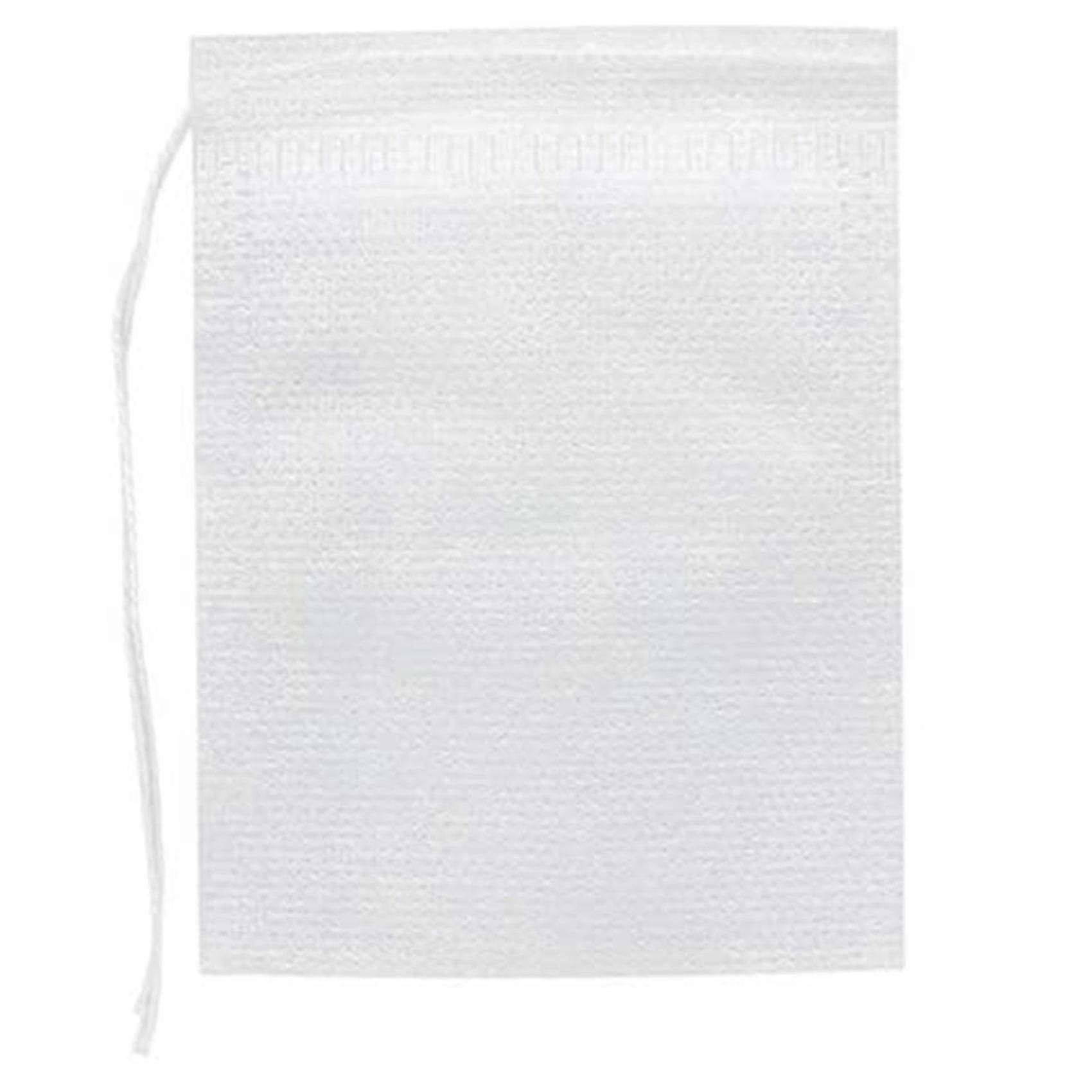 100 stykker engangs tepose filterpose, forseglet med tau