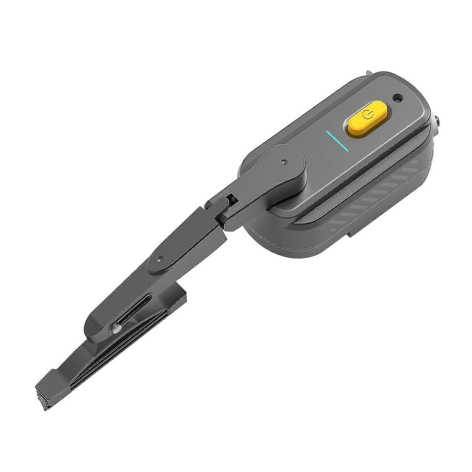 充電式オートバイヘルメットワイパーユニバーサル防水ヘルメットフロントガラスワイパーほとんどのバイザーと互換性があります-良い