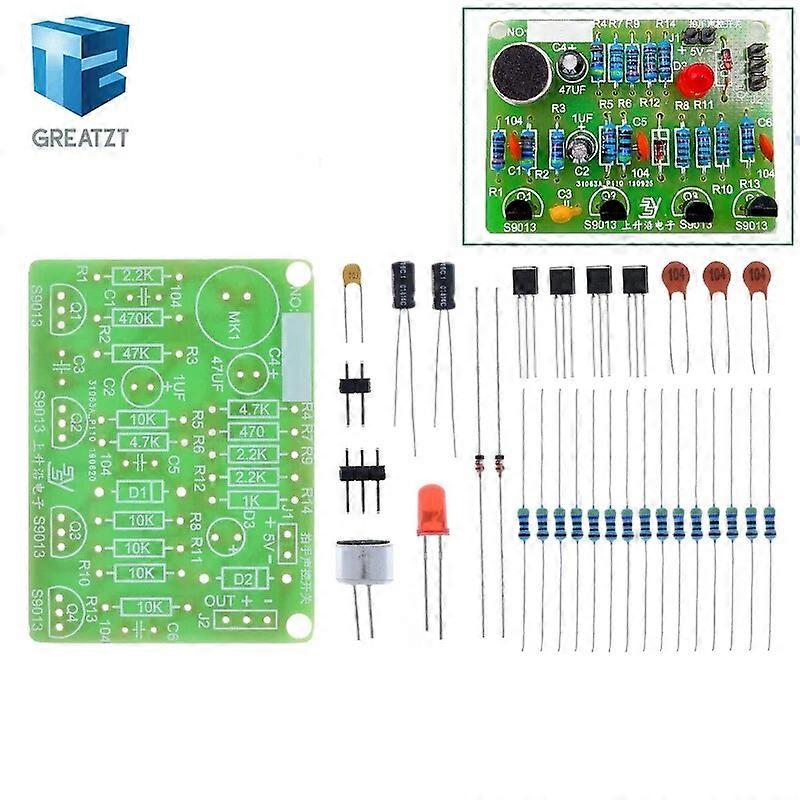 Electronic Acoustic Clap Control Switch DIY Kit Sound Sensor Electronic Circuit DIY Suit Integrated PCB Module