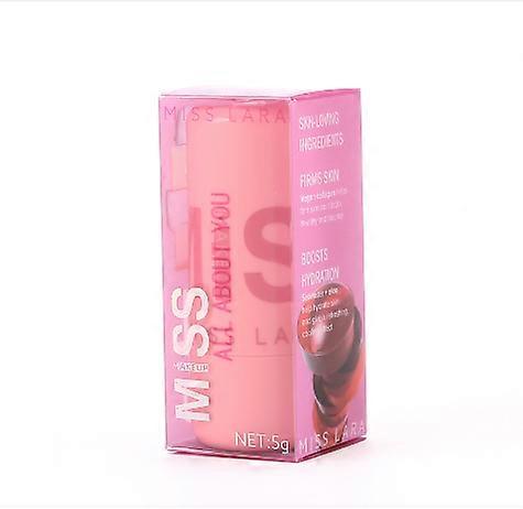 Powder blusher stick,Fruit Jelly Color Tone Cool Transparent Lips And Cheek Stains Constructable Watercolor Paint Finish