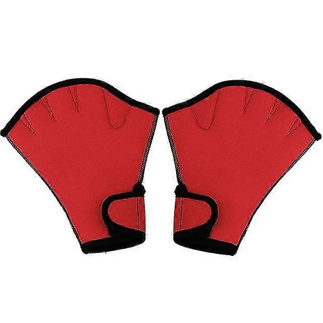 Swim Paddle Swimming Gloves | Swimming Resistance Gloves | Fins Finger Gloves Paddle
