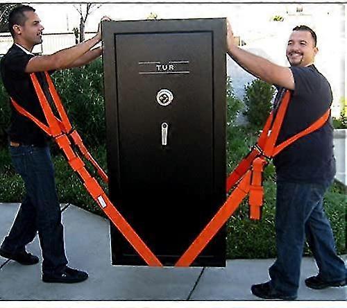 Lifting And Traveling Straps Designed For Objects, Heavy Objects Without Back Pain, Straps And Harnesses (2 Person Shoulder Lift And Move System)