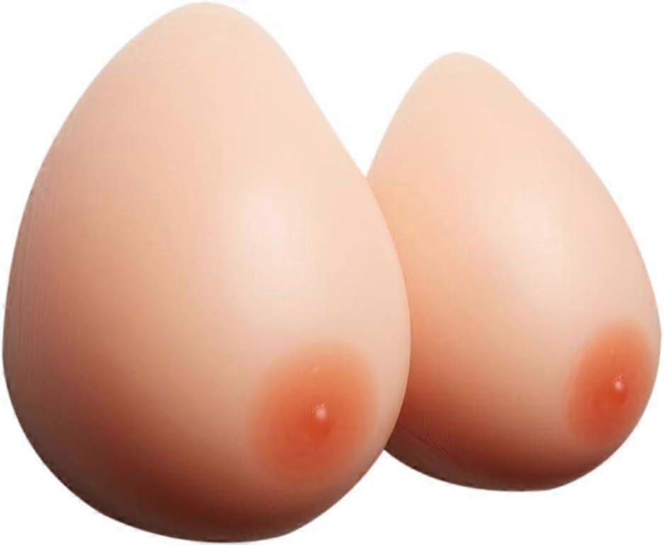 2025  1 Pair Silicone Breast Forms Mastectomy Breast Prosthesis Mastectomy