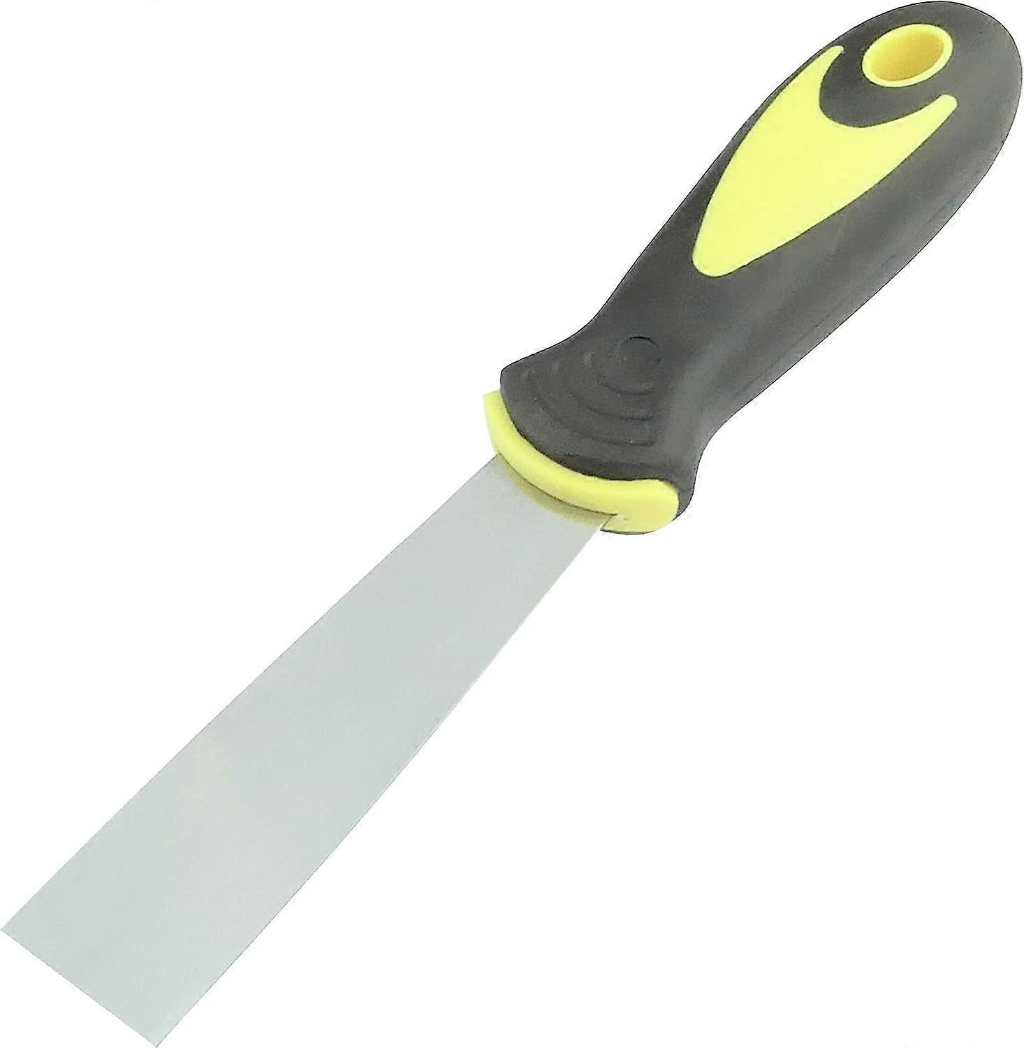 Painter's Spatula Set - Stainless Steel with Plastic Handle for Various Applications