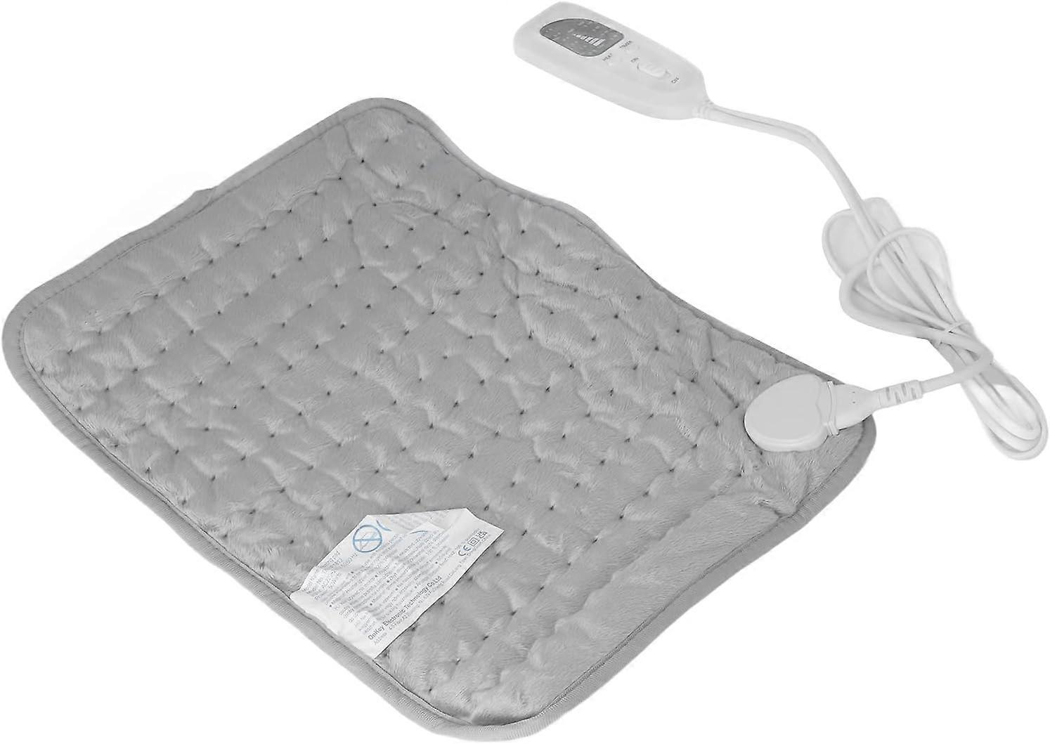 Widely Used Electric Heating Pad 6 Temperature Modes Easy Control Back Heating Pad (UK Plug 220V)