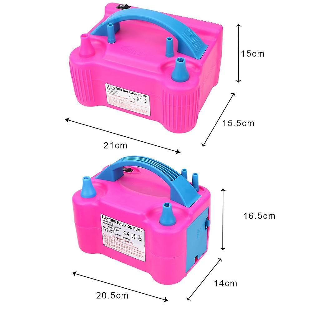 thumbnail image 2 of AEX Manual Balloon Pump Air Inflator - Portable Hand Pump With Dual Nozzles For Party Balloons 2 of 5
