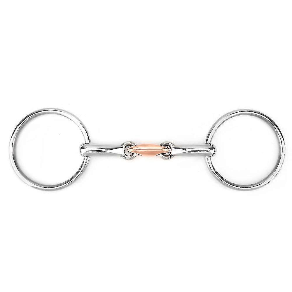 Stainless Steel Thickeness Bit Loose Mouth Bit Roller For Horse 11.5cm