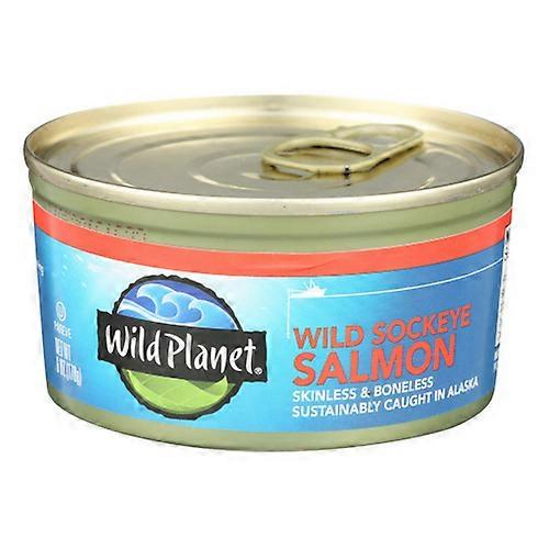 Wild Planet Wild Salmon Sockeye ,6 Oz(Case Of 12)