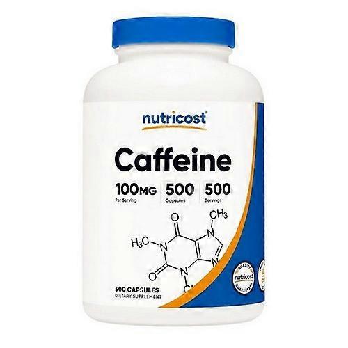 Nutricost Caffeine Capsules ,100 Mg ,500 Count