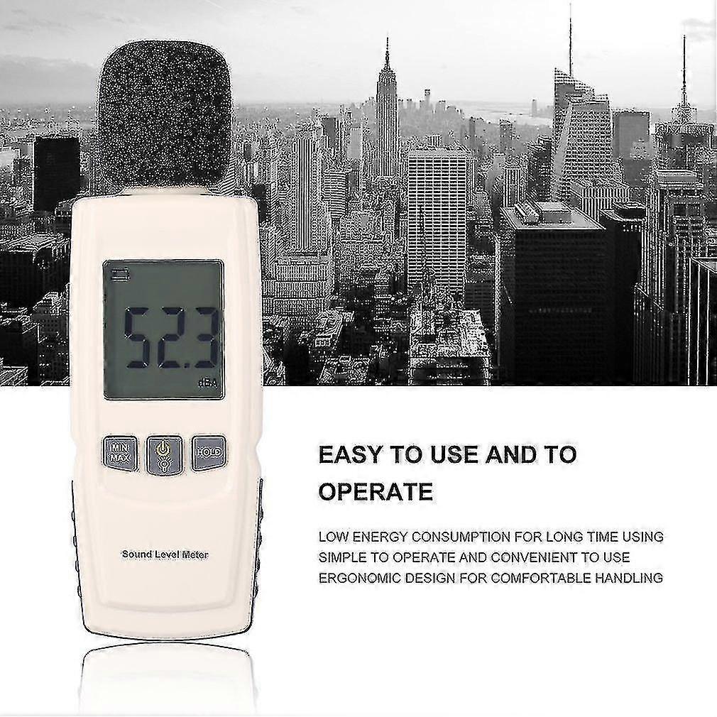 Technologies Lcd Digital Sound Describe Meter 30-130dba