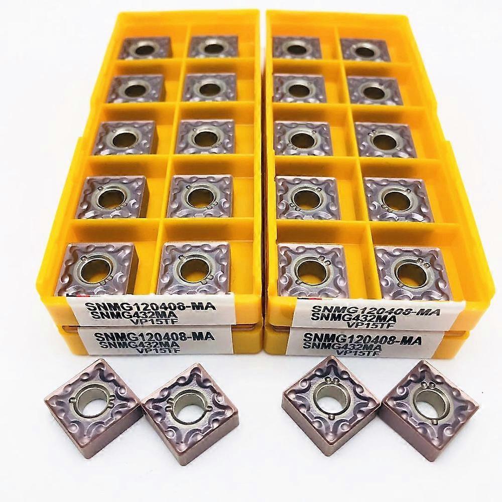 Carbide insert SNMG120408 MA VP15TF Cylindrical turning tool Metal machine tool turning tool SNMG 120408 CNC lathe tool SNMG